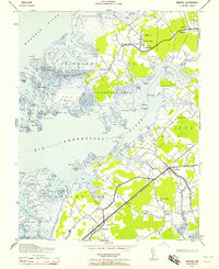 MARION, MD HISTORICAL MAP GEOPDF 7.5X7.5