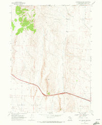 RATTLESNAKE PASS, UT HISTORICAL MAP GEOP