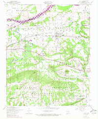 LAVACA, AR HISTORICAL MAP GEOPDF 7.5X7.5