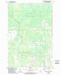 SWIMMING HOLE CREEK, MI HISTORICAL MAP G