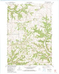 RISING SUN, WI HISTORICAL MAP GEOPDF 7.5
