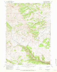 WILLOW CREEK, WY HISTORICAL MAP GEOPDF 7
