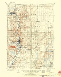 WAUSAU, WI HISTORICAL MAP GEOPDF 30X30 G