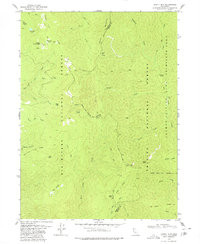 TRINITY MOUNTAIN, CA HISTORICAL MAP GEOP