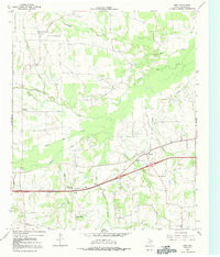 DIKE, TX HISTORICAL MAP GEOPDF 7.5X7.5 G