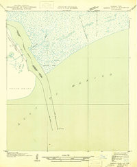 TEXAS POINT, TX-LA HISTORICAL MAP GEOPDF