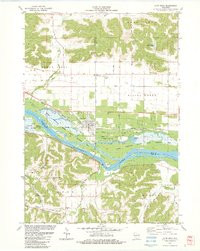 LONE ROCK, WI HISTORICAL MAP GEOPDF 7.5X