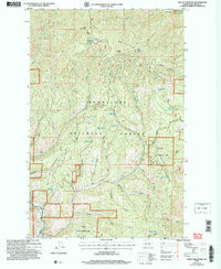 BALDY MOUNTAIN, WA HISTORICAL MAP GEOPDF