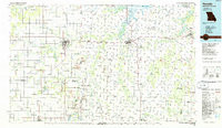 NEVADA, MO-KS HISTORICAL MAP GEOPDF 30X6