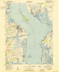 DELAWARE CITY, DE-NJ HISTORICAL MAP GEOP