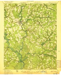 HOLLAND, VA-NC HISTORICAL MAP GEOPDF 15X