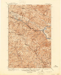 SAINT REGIS, MT-ID HISTORICAL MAP GEOPDF