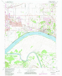 NEWBURGH, IN-KY HISTORICAL MAP GEOPDF 7.
