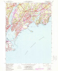 MILFORD, CT HISTORICAL MAP GEOPDF 7.5X7.