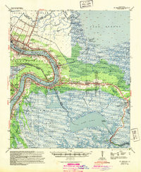 SAINT BERNARD, LA HISTORICAL MAP GEOPDF