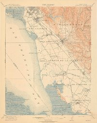 HAYWARD, CA HISTORICAL MAP GEOPDF 15X15
