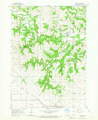 WADENA, IA HISTORICAL MAP GEOPDF 7.5X7.5