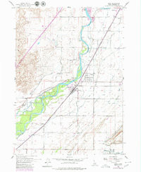 FIRTH, ID HISTORICAL MAP GEOPDF 7.5X7.5