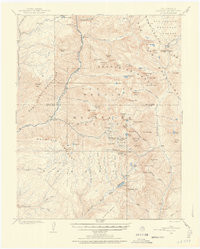 NEEDLE MOUNTAINS, CO HISTORICAL MAP GEOP