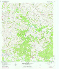 NEW ULM, TX HISTORICAL MAP GEOPDF 7.5X7.