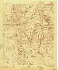 JEMEZ, NM HISTORICAL MAP GEOPDF 30X30 GR