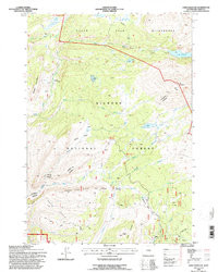 LAKE SOLITUDE, WY HISTORICAL MAP GEOPDF
