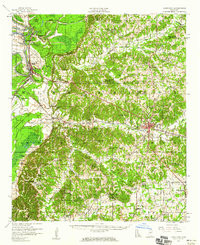 LEXINGTON, MS HISTORICAL MAP GEOPDF 15X1