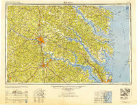 RICHMOND, VA-MD HISTORICAL MAP GEOPDF 1X