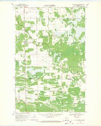 WANNASKA SW, MN HISTORICAL MAP GEOPDF 7.