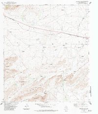 BECKWITH HILLS, TX HISTORICAL MAP GEOPDF