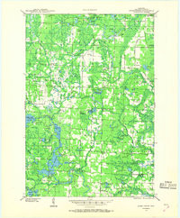 ATHELSTANE, WI HISTORICAL MAP GEOPDF 15X