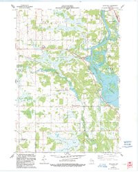 ROCKY RUN, WI HISTORICAL MAP GEOPDF 7.5X