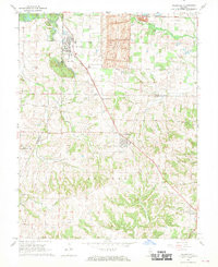 WILLISVILLE, IL HISTORICAL MAP GEOPDF 7.