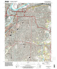 KANSAS CITY, MO-KS HISTORICAL MAP GEOPDF