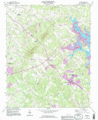 DENVER, NC HISTORICAL MAP GEOPDF 7.5X7.5