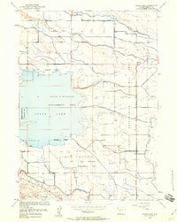 OCEAN LAKE, WY HISTORICAL MAP GEOPDF 7.5