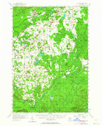 KALKASKA, MI HISTORICAL MAP GEOPDF 15X15