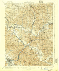 DOVER, OH HISTORICAL MAP GEOPDF 15X15 GR