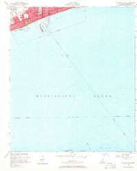 GULFPORT SOUTH, MS HISTORICAL MAP GEOPDF