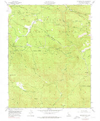 BUCKHORN PEAK, CA HISTORICAL MAP GEOPDF