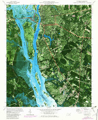 WILMINGTON, NC HISTORICAL MAP GEOPDF 7.5