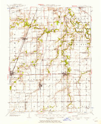 DIVERNON, IL HISTORICAL MAP GEOPDF 15X15