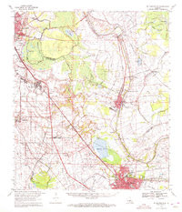 SAINT MARTINVILLE, LA HISTORICAL MAP GEO