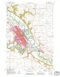 NEW ULM, MN HISTORICAL MAP GEOPDF 7.5X7.