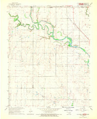 BLACKWELL NW, OK-KS HISTORICAL MAP GEOPD