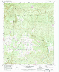 JERUSALEM, AR HISTORICAL MAP GEOPDF 7.5X