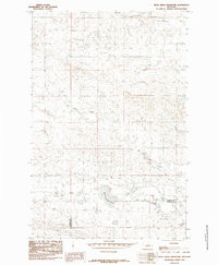 BEAR CREEK RESERVOIR, MT HISTORICAL MAP