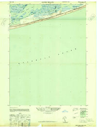 WEST GILGO BEACH, NY HISTORICAL MAP GEOP