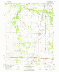IRVINGTON, IL HISTORICAL MAP GEOPDF 7.5X
