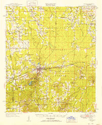 MORTON, MS HISTORICAL MAP GEOPDF 15X15 G